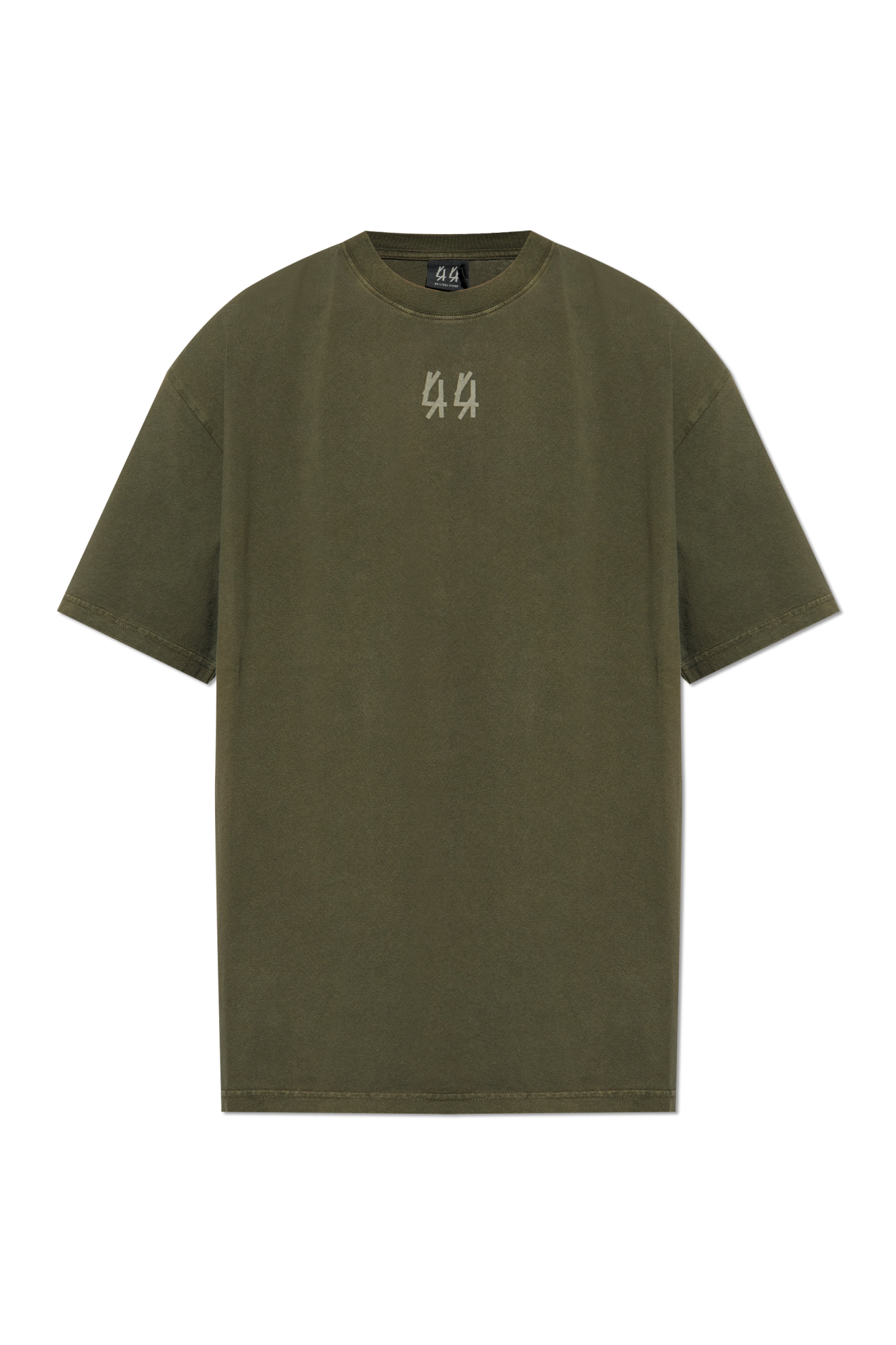 g-rap レアインディー T.GREEN / ORGANIZED KAOS Green T-shirt with logo 44 Label Group - Vitkac France